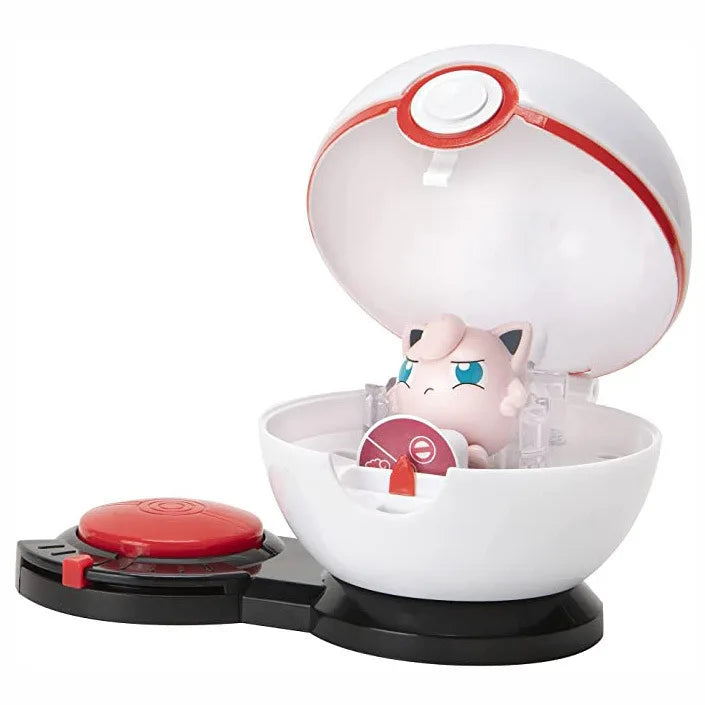Battle Pokeball with Pokemon figures