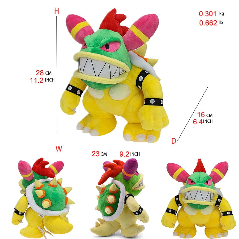 Bowser Luigi Mario Plush Figures - many designs