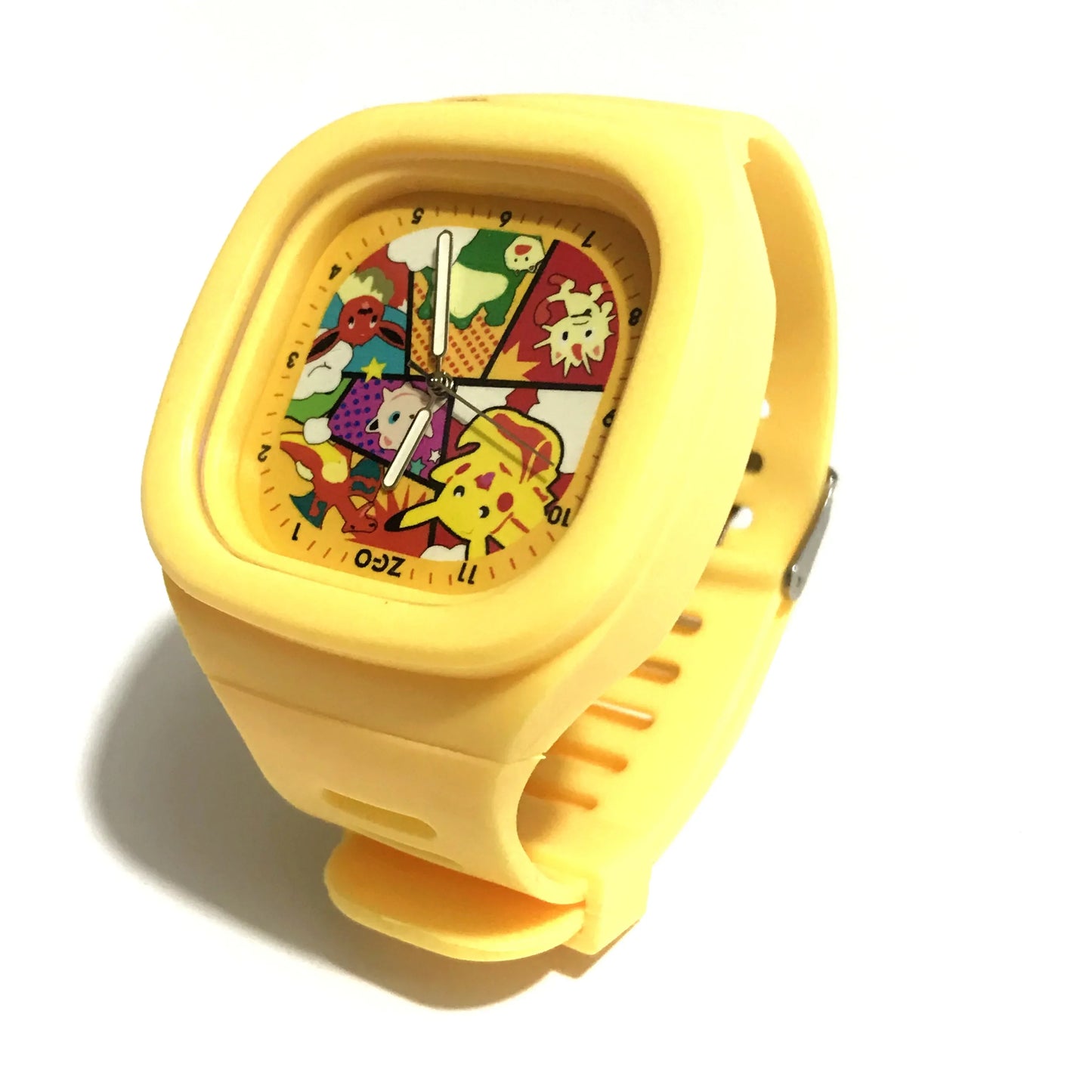 Colorful Pokemon children's watches in different colors