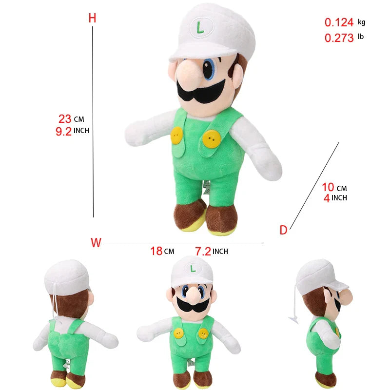 Bowser Luigi Mario Plush Figures - many designs