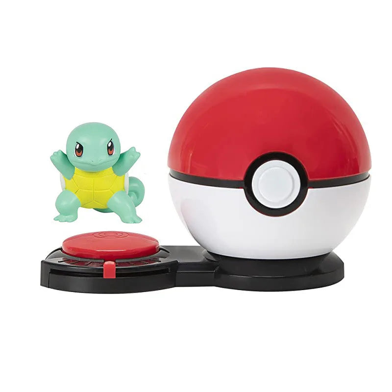 Battle Pokeball with Pokemon figures