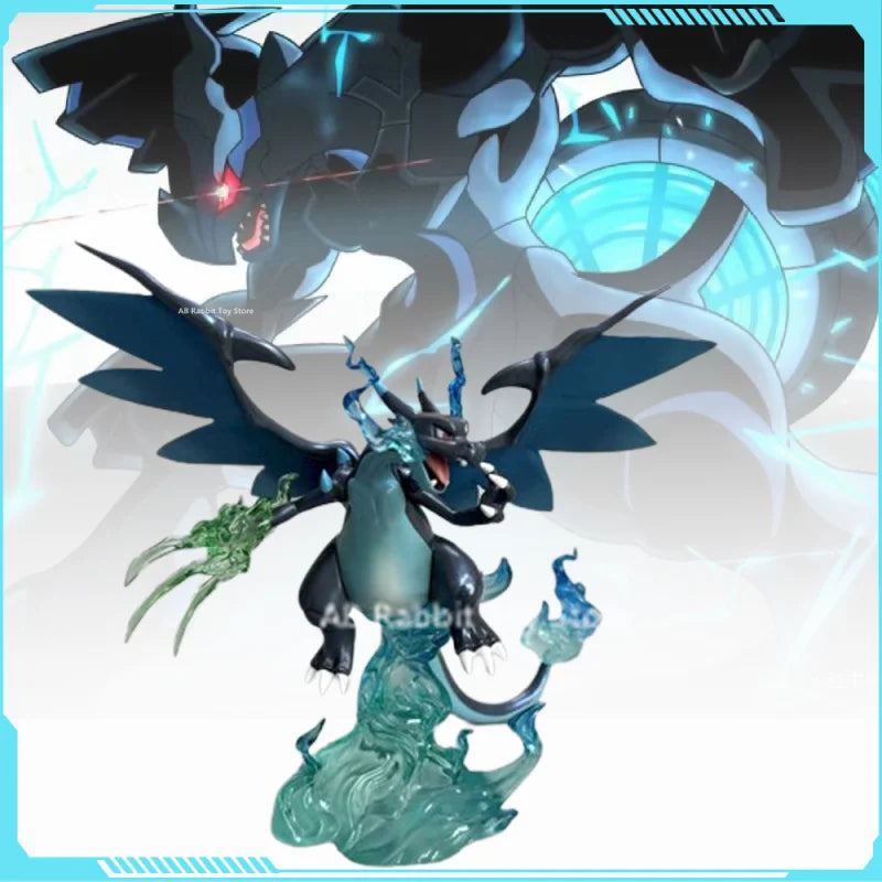 Detailed Pokemon Glurak Charizard or Quajutsu Greninja figure