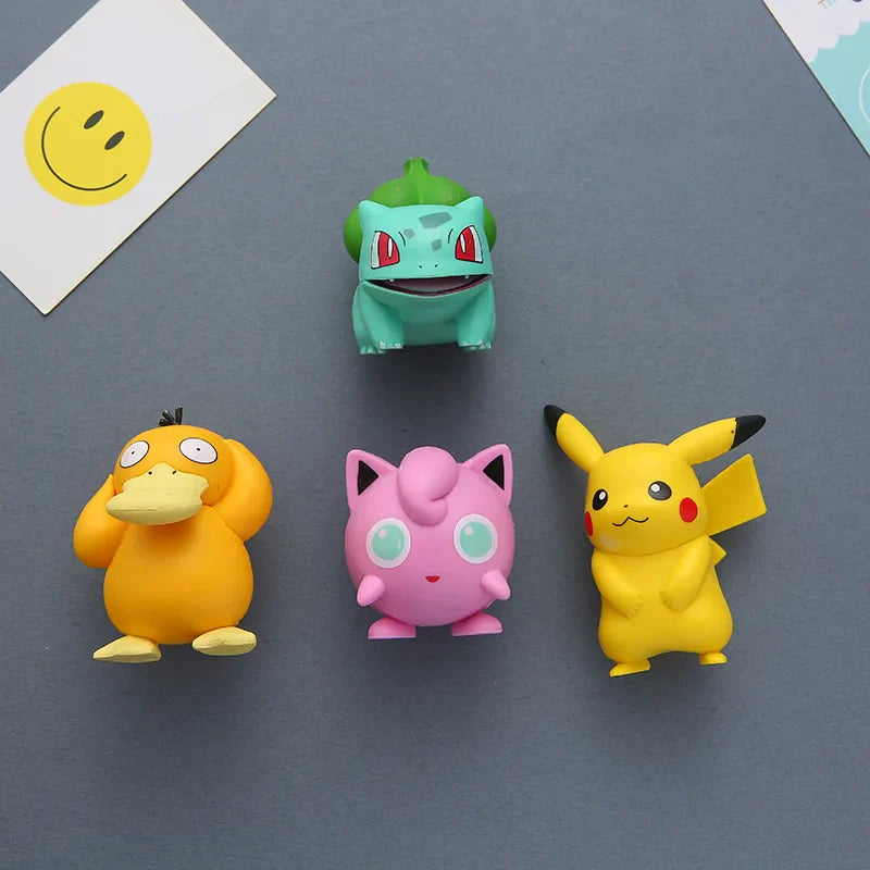 Set of 6 Pokemon fridge magnets