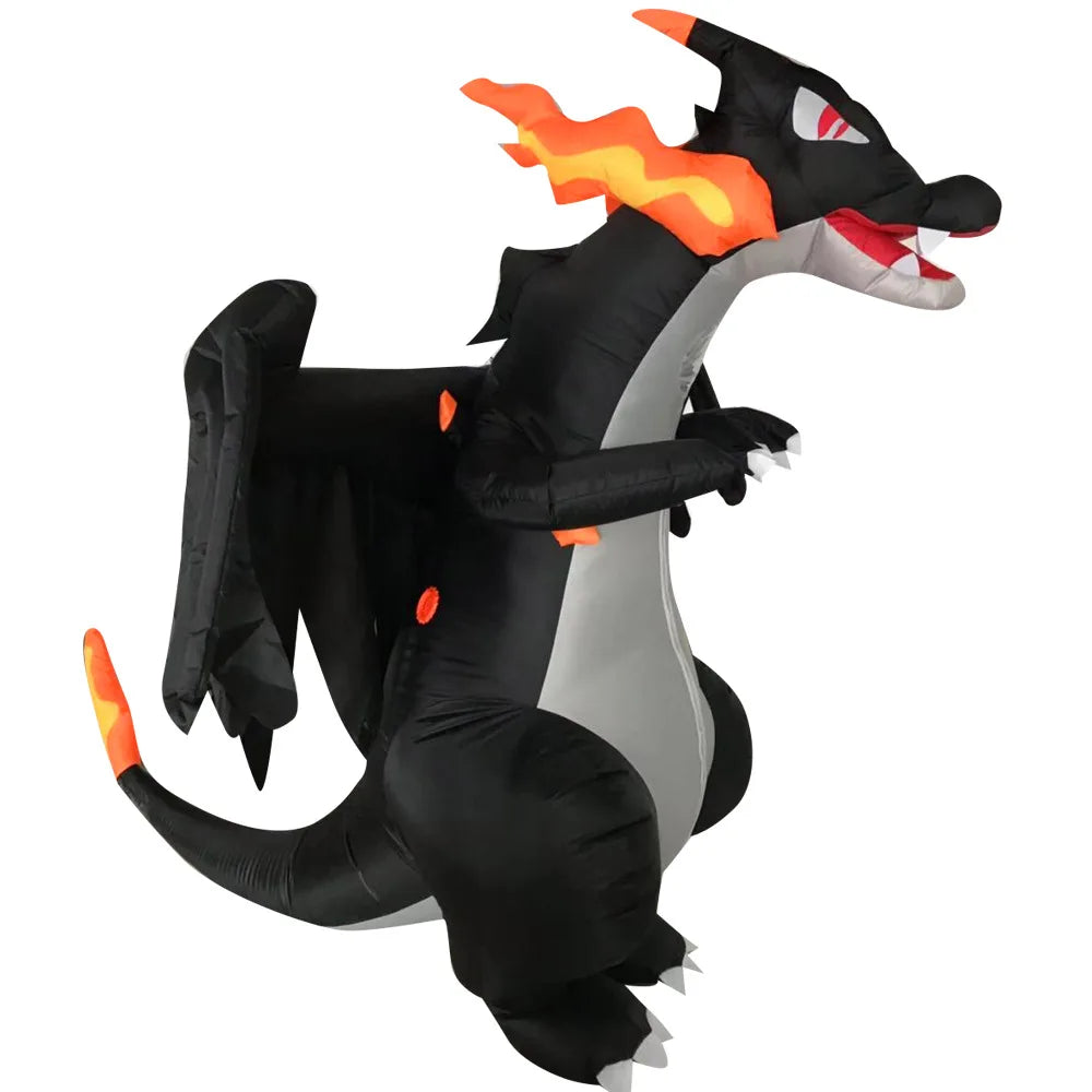 Inflatable Charizard Glurak costume for cosplay, carnival, Mardi Gras etc.