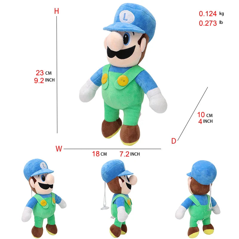 Bowser Luigi Mario Plush Figures - many designs
