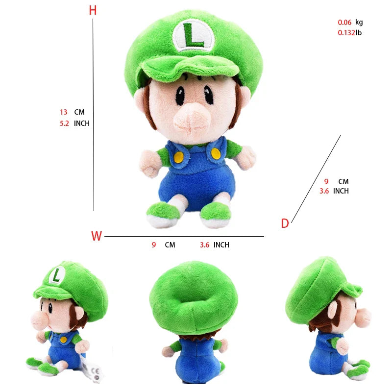 Bowser Luigi Mario Plush Figures - many designs