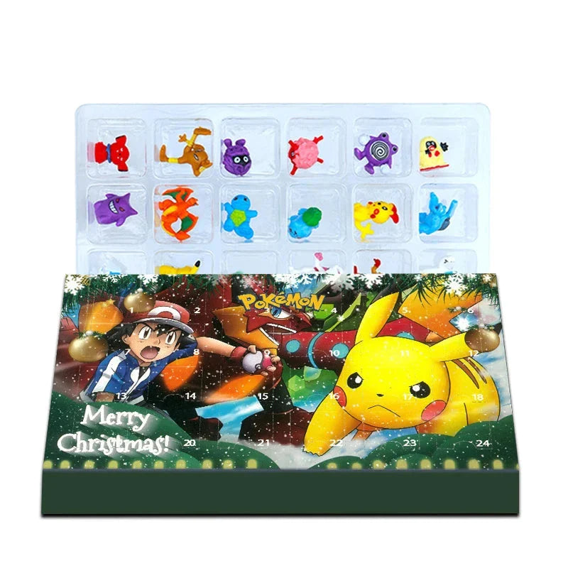 Advent calendar with Pikachu Pokemon motif