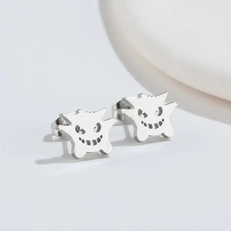 Gengar stud earrings