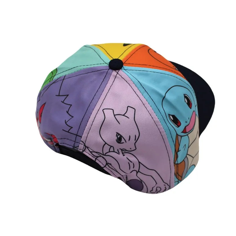 Colorful Pikachu Baseball Cap Summer Hat
