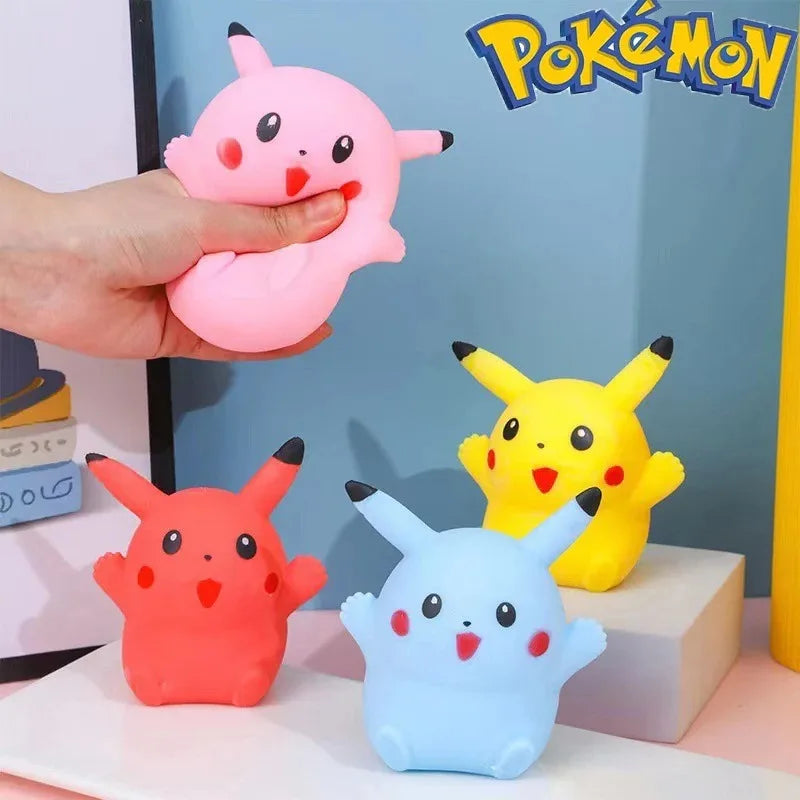 Anti-stress Pikachu in many colors
