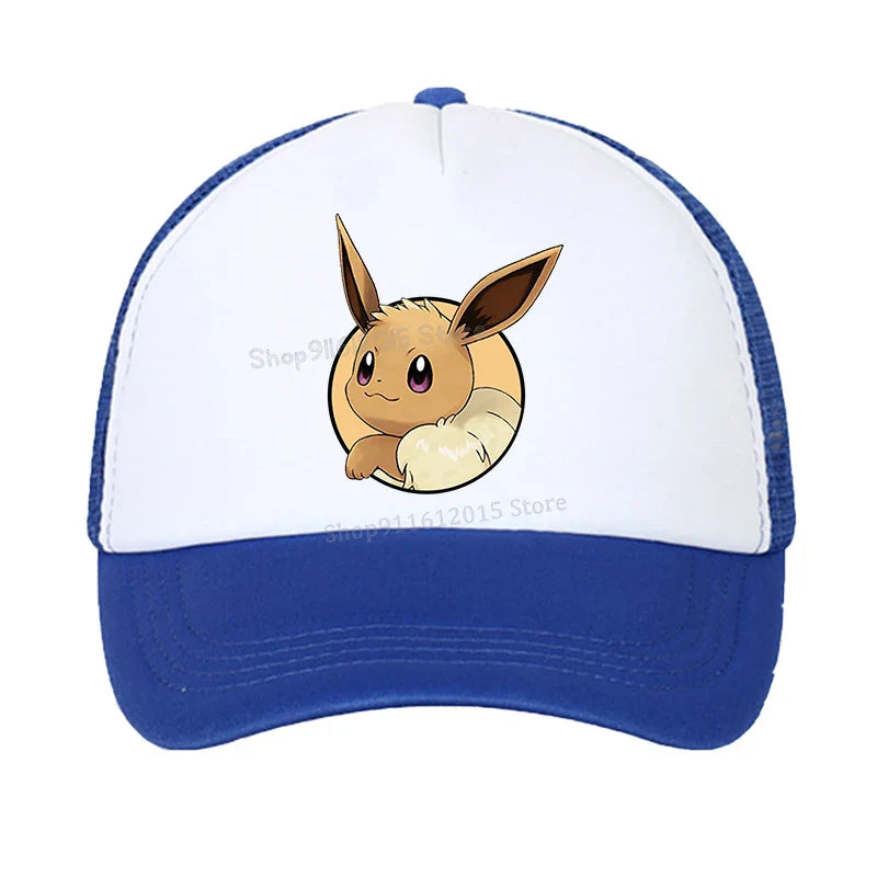 Eevee Baseball Caps for Kids or Adults