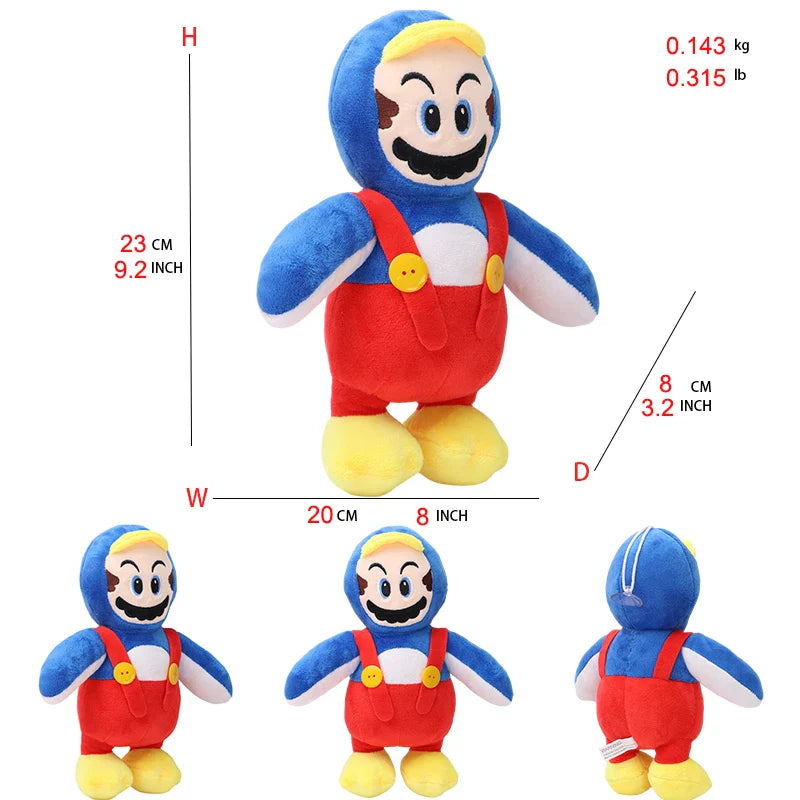 Bowser Luigi Mario Plush Figures - many designs