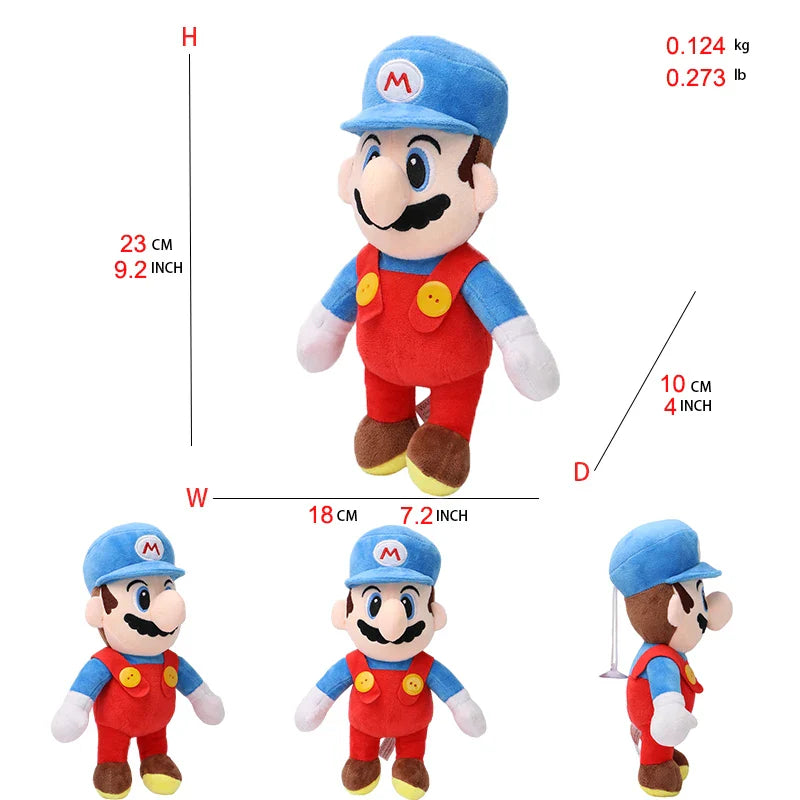Bowser Luigi Mario Plush Figures - many designs