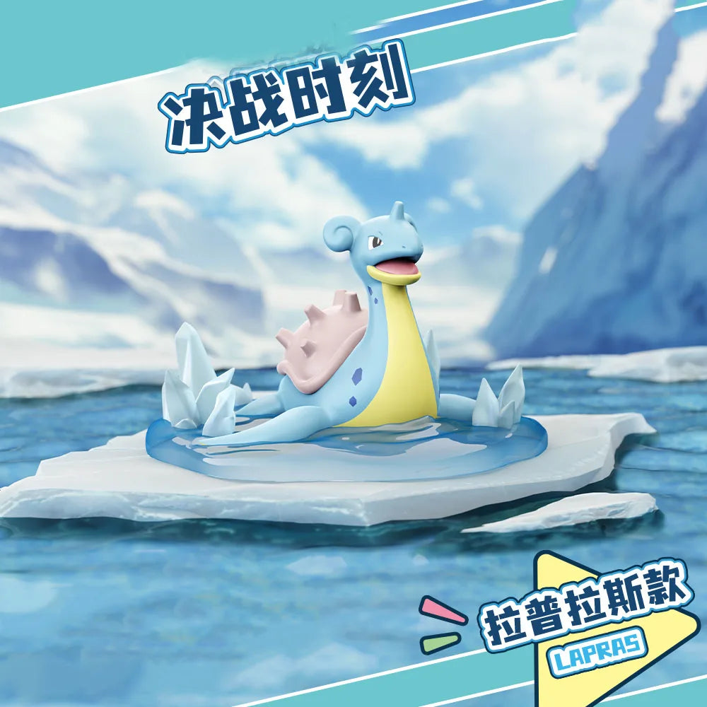 Detailed Pokemon figures Dragoran, Charizard, Lapras, Turtok etc.