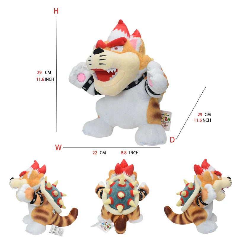 Bowser Luigi Mario Plush Figures - many designs