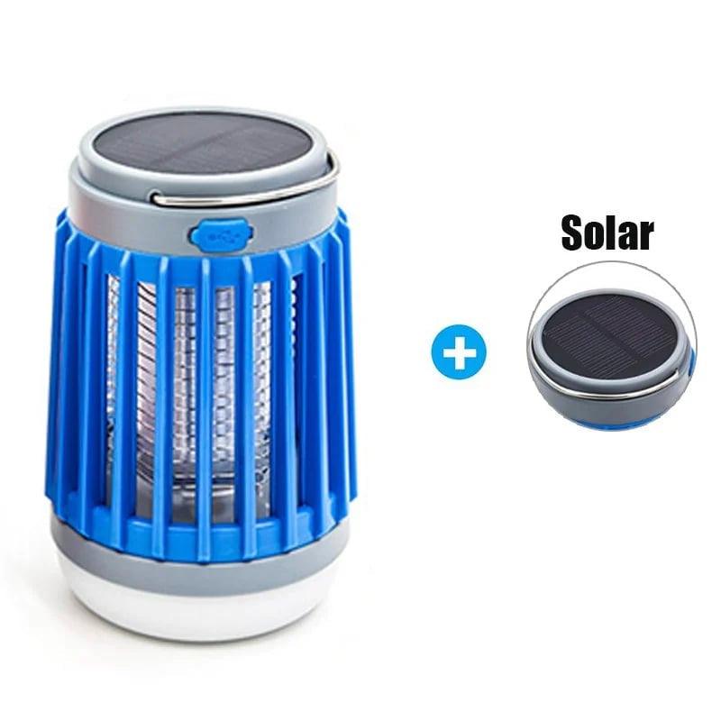 Solar Anti Mosquito Light Outdoor Zapper USB Rechargeable