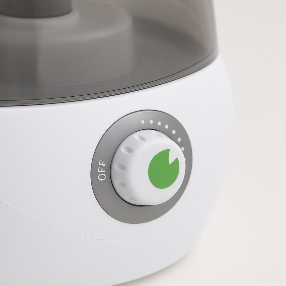 Compact Cool Mist Humidifier For Small Rooms And Filterless Design