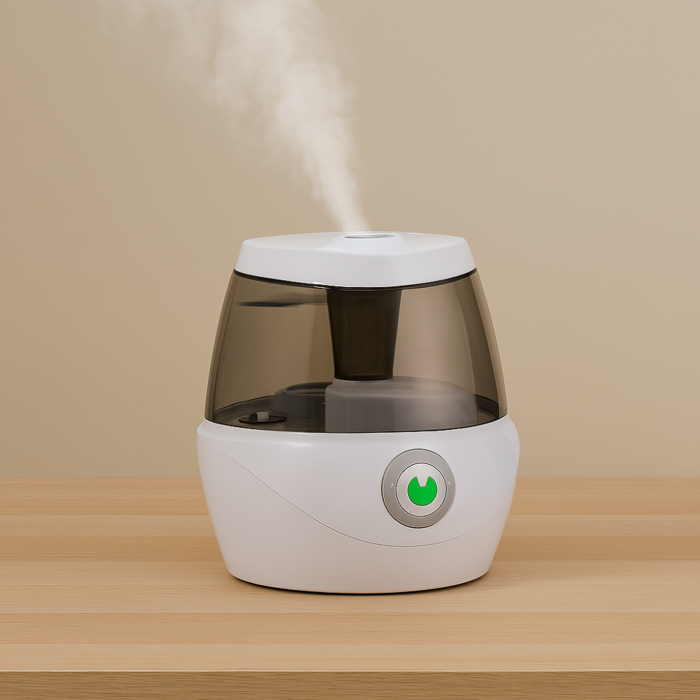 Compact Cool Mist Humidifier For Small Rooms And Filterless Design