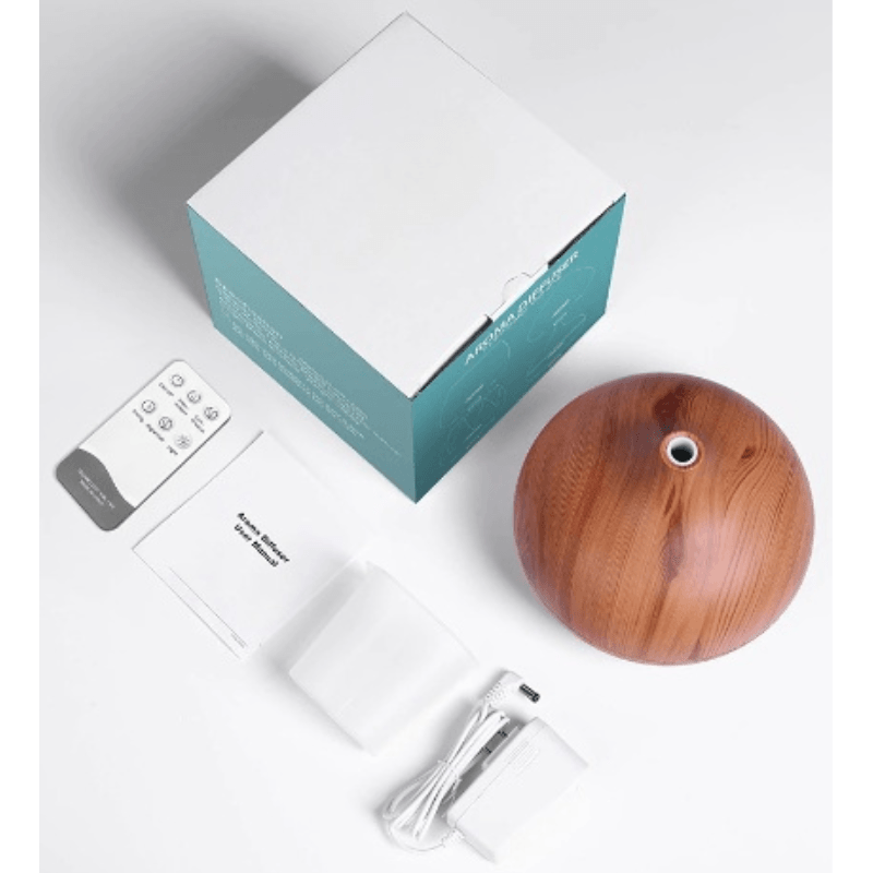 Remote Controlled Wood Grain Diffuser – Efficient and Quiet