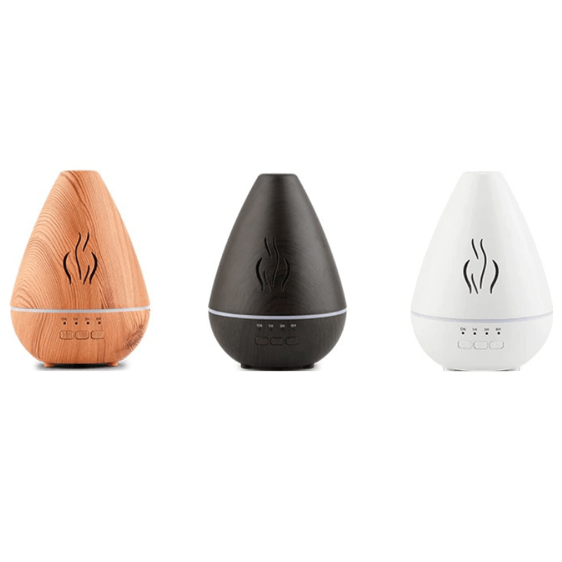 Essential Oil Aroma Diffuser With Ultrasonic Wood Grain Design