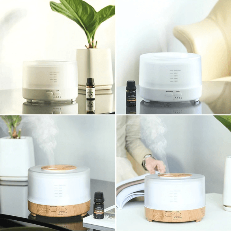 Aroma Diffuser Bluetooth Speaker With Essential Oils