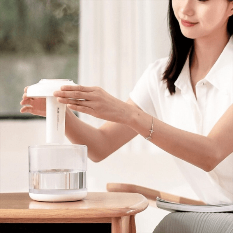 1.5L Portable Rechargeable Air Humidifier With Aroma Aromatherapy