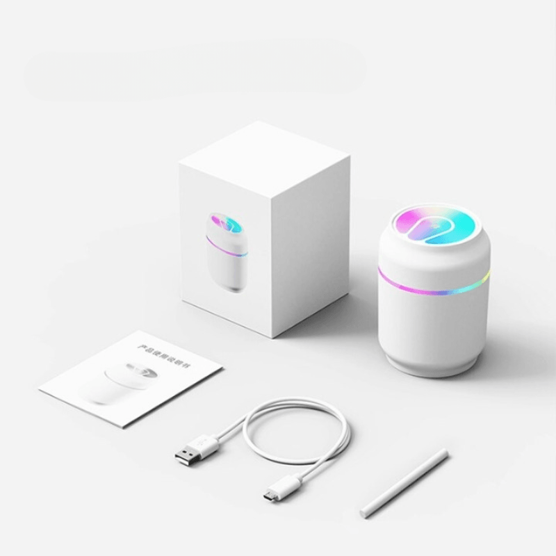 Portable USB Humidifier With LED Colorful Night Lamp