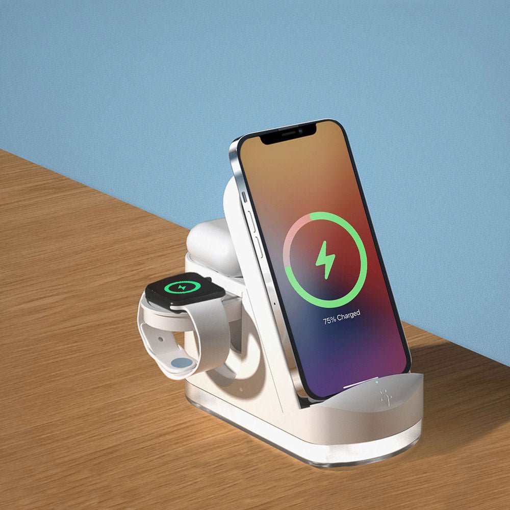 AuraVolt 3 in 1 MagSafe 충전기