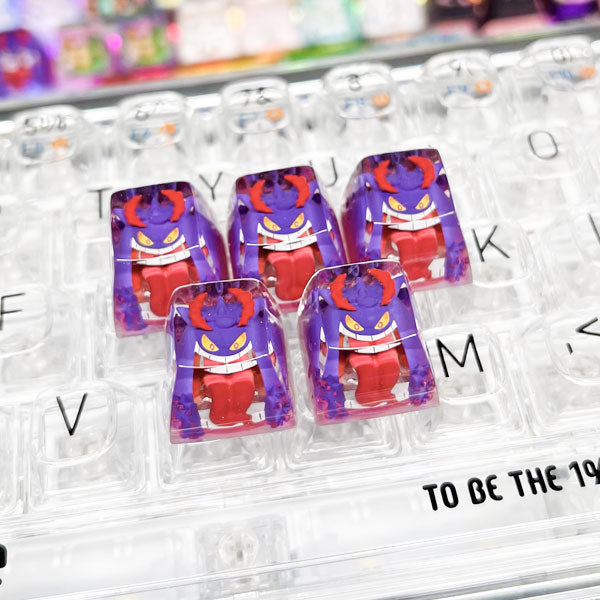 Gengar resin keycaps