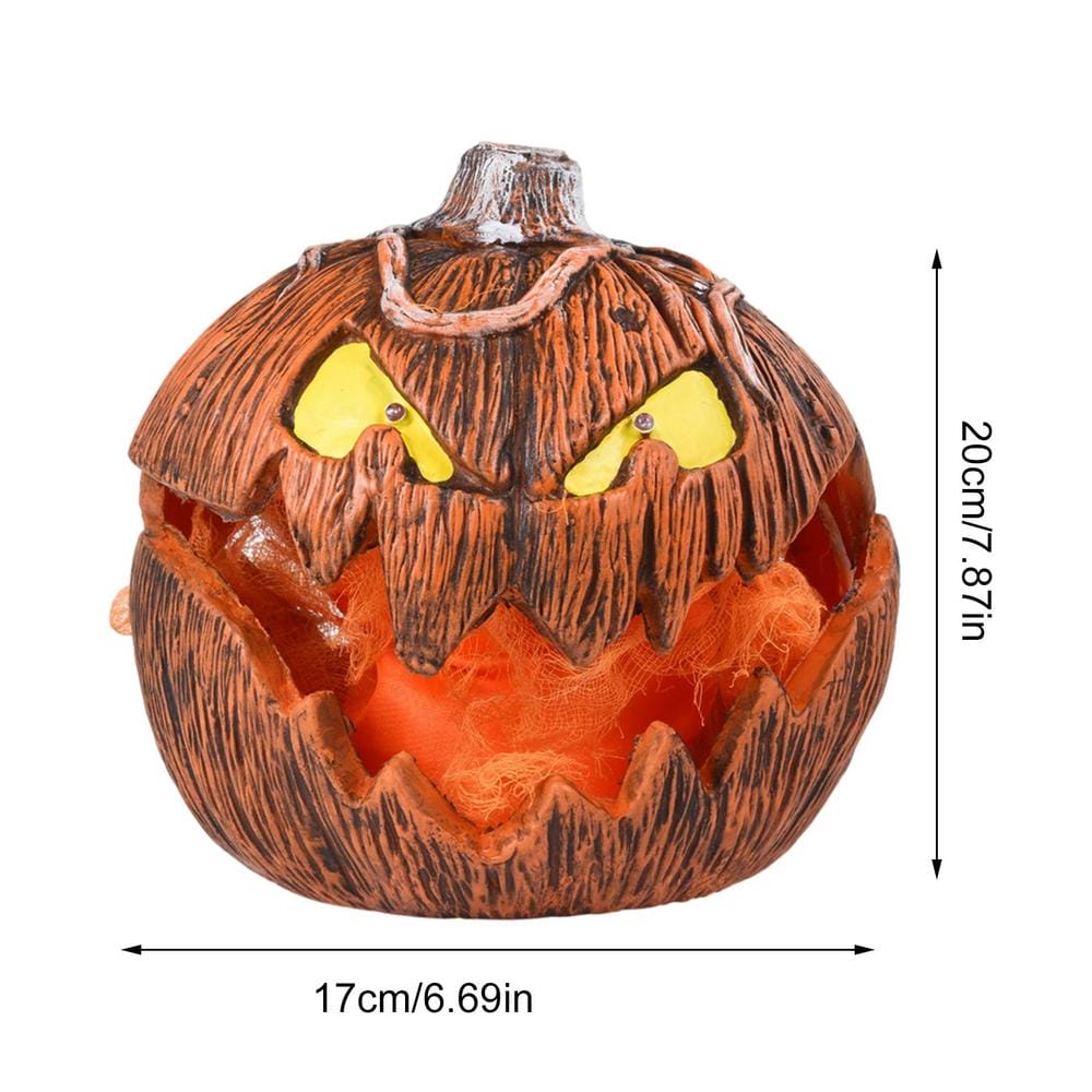 Gloween Interactive Halloween LED Pumpkin Lantern