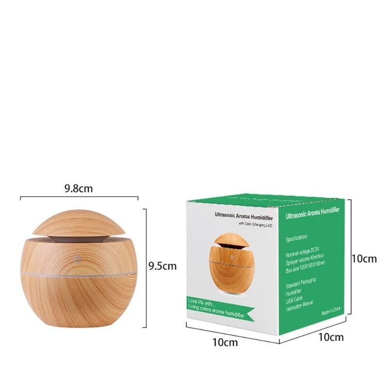 USB Aromatherapy Humidifier Diffuser With Night Light