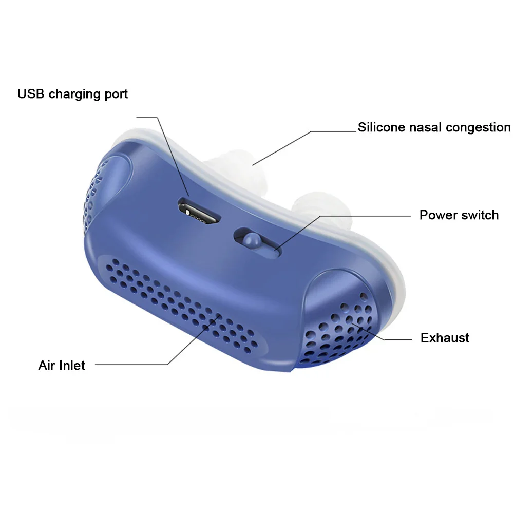 Silicone Anti Snore Device with Adjustable Gears