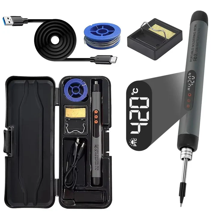 Digital Electric Soldering Iron Set