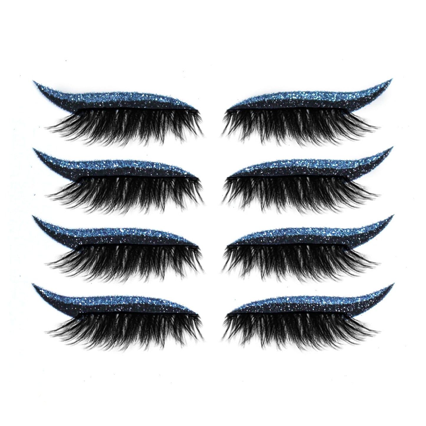 Glams Eyeliner and Eyelash Stickers | 1 + 3 PAIRS FOR FREE