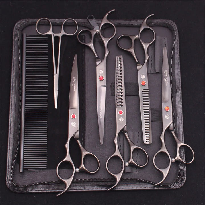 Professional dog grooming scissors