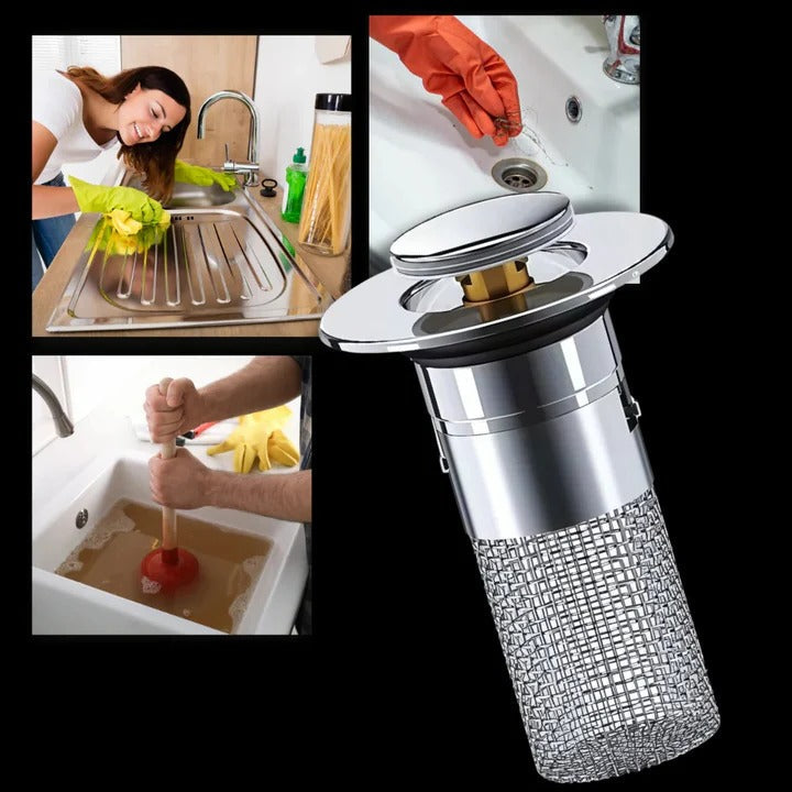 Odor Isolation Pop Up Sink Stopper