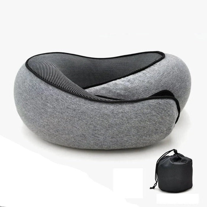 Snail Style Memory Foam, Travel Curved Neck Pillow