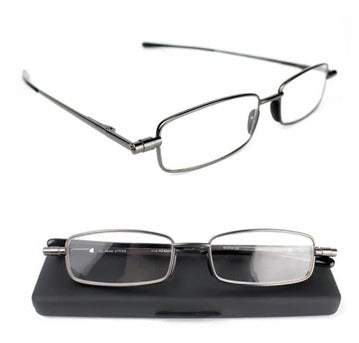 Compact Mens & Ladies Folding Reading Glasses