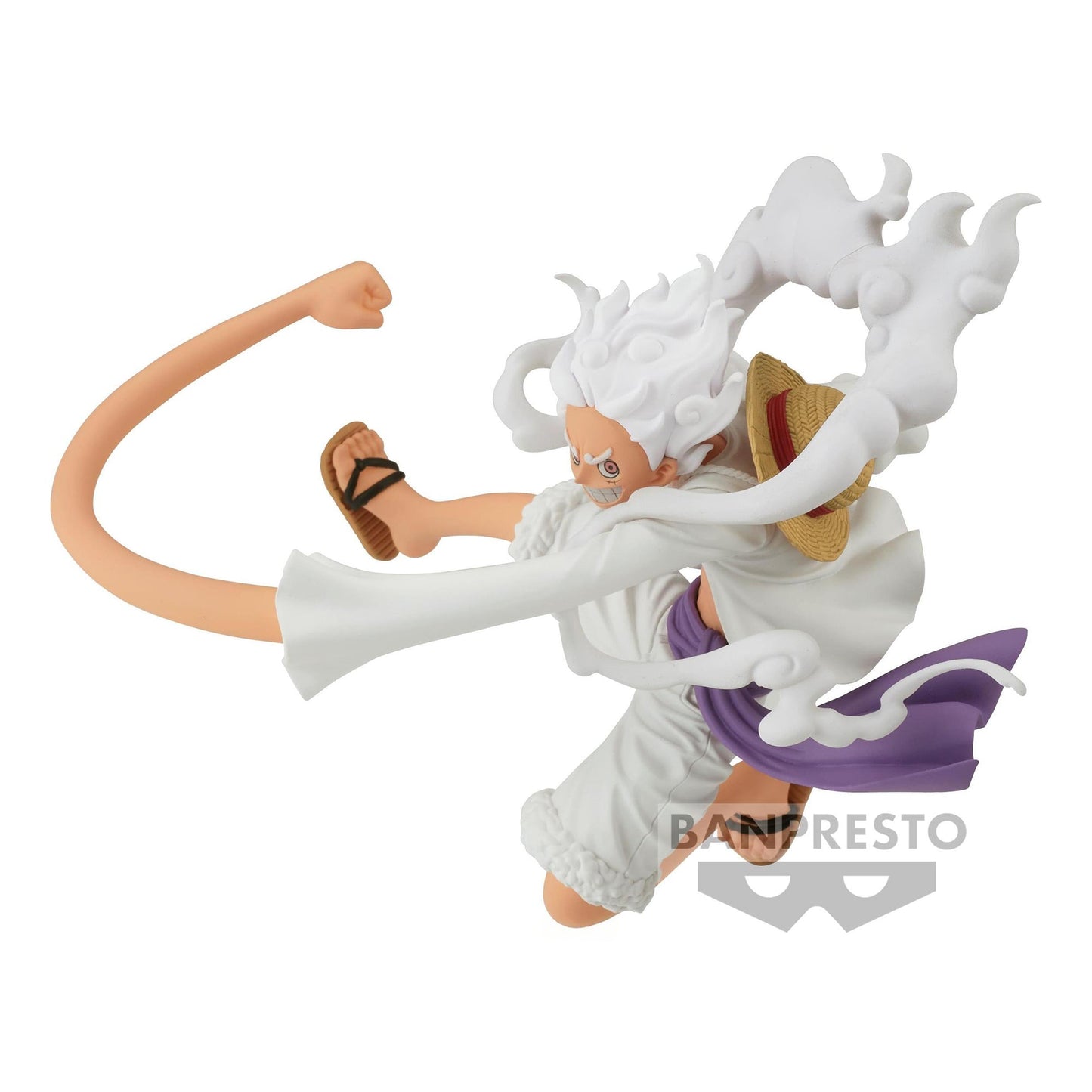Figurine One Piece - Monkey D. Luffy Gear 5 Battle Record