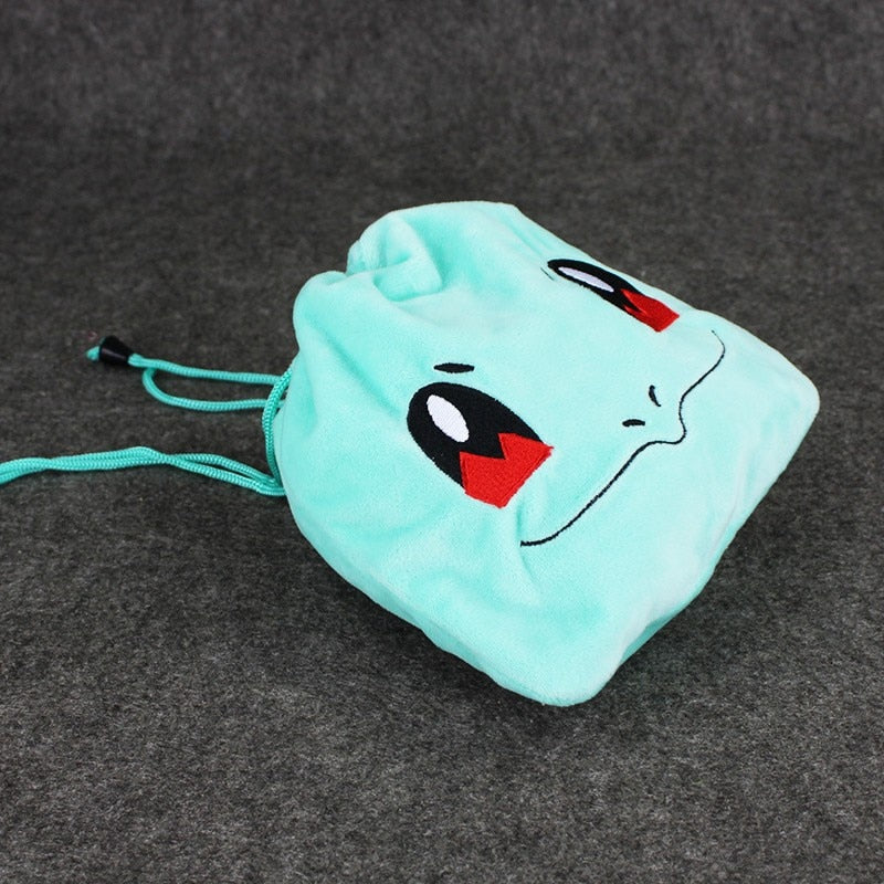 Charmander, Squirtle or Bulbasaur plush bag