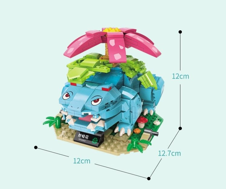 Bisaflor (Venusaur) building block figure