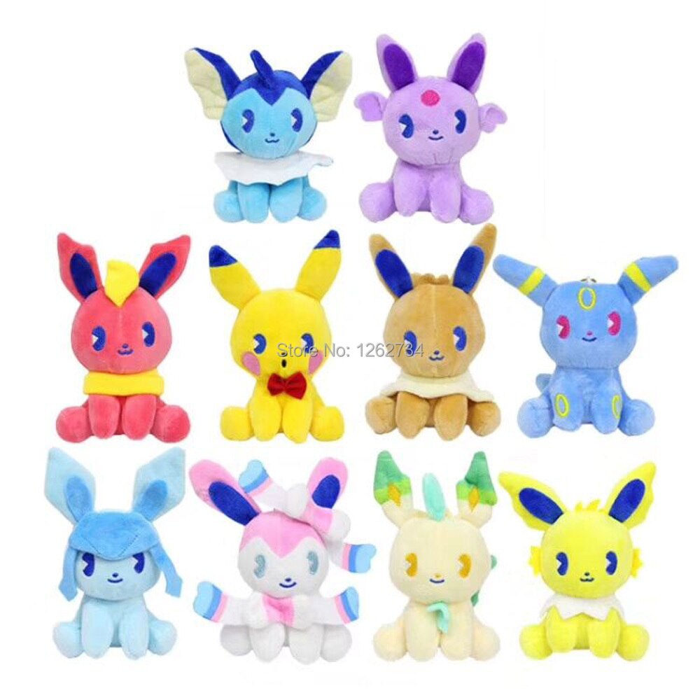 Eevee / Eevee Kawaii Plush Pokemon (Vaporeon Espeon Umbreon Leafeon)