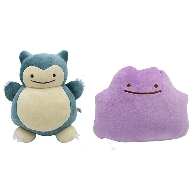 Ditto Snorlax Relaxo cuddly toy Pokemon (approx. 30cm)