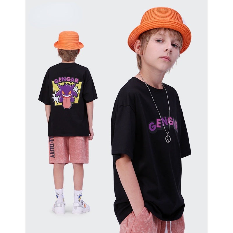 Cool Gengar summer t-shirt for kids