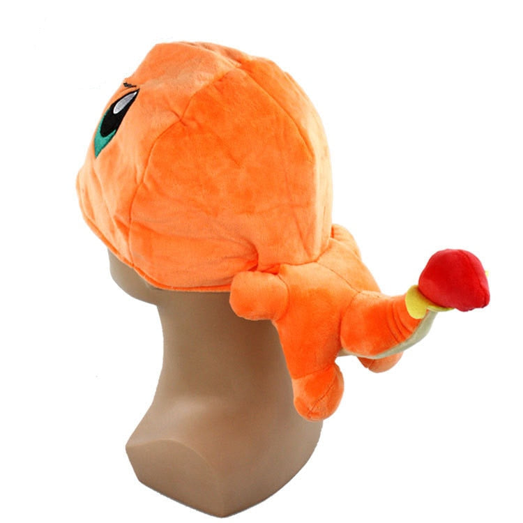 Charmander Plush Wiinter Beanie Cosplay Hat