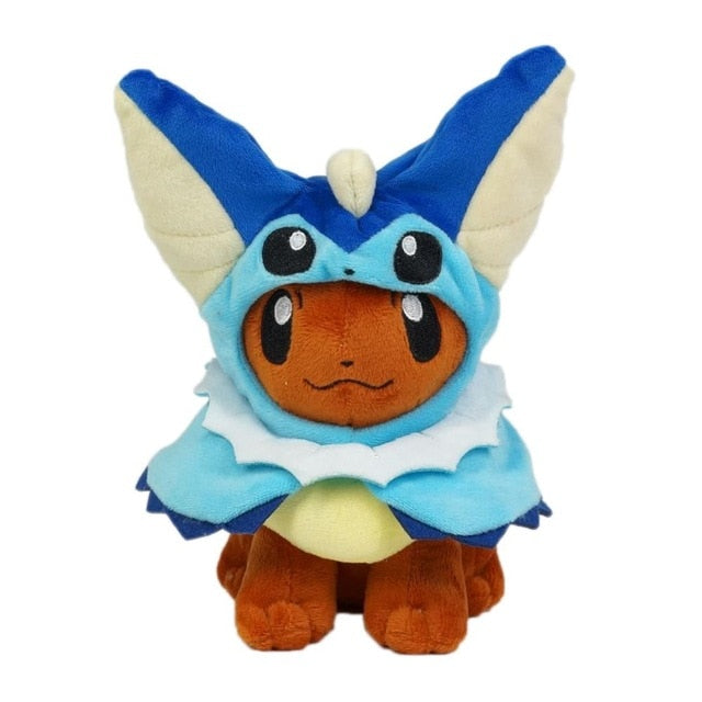 Eevee plush with poncho - Umbreon, Espeon, Jolteon, Vaporeon, Sylveon, Flareon (approx. 20cm)
