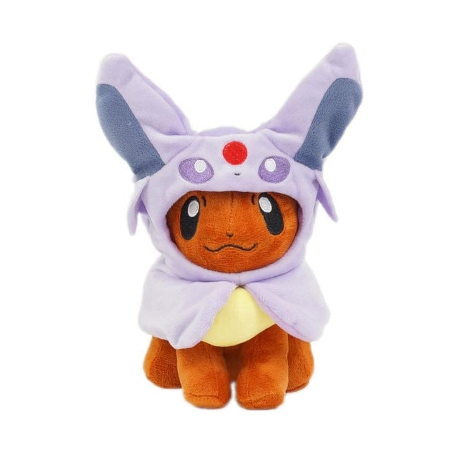 Eevee plush with poncho - Umbreon, Espeon, Jolteon, Vaporeon, Sylveon, Flareon (approx. 20cm)