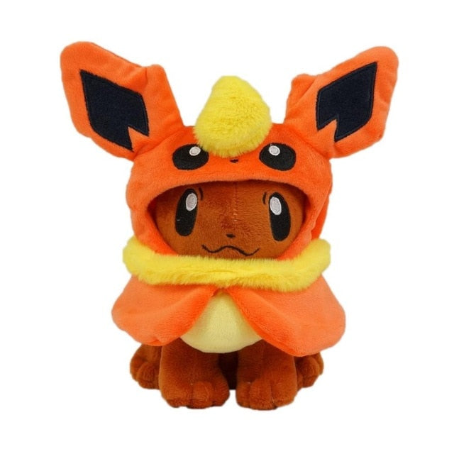Eevee plush with poncho - Umbreon, Espeon, Jolteon, Vaporeon, Sylveon, Flareon (approx. 20cm)