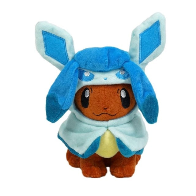 Eevee plush with poncho - Umbreon, Espeon, Jolteon, Vaporeon, Sylveon, Flareon (approx. 20cm)