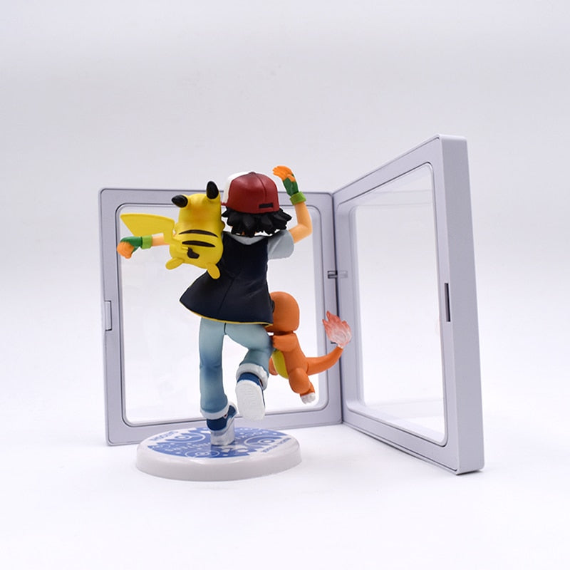 Ash Ketchum Pikachu figure (approx. 10cm)